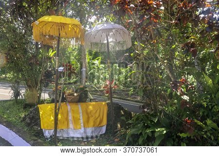 Hindu Temple Near To Batukaru Temple On Bali Island In Indonesia. Tabernacle Of The Believing Baline
