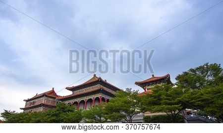 Wat Leng Nei Yi 2 Has Beautiful Architecture Of Chinese Temple In Bang Bua Thong, Nonthaburi Provinc