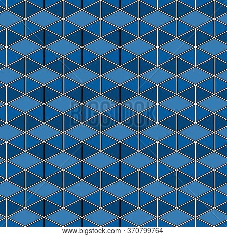 Contemporary Geometric Pattern. Repeated Triangles Ornament. Modern Geo Abstract Background. Seamles