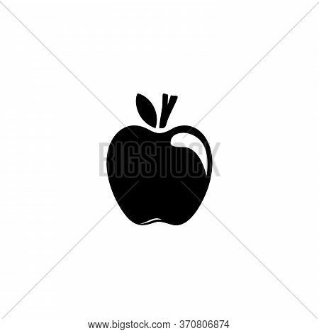 Simple Apple Icon. Vector Design Of Apples, Trendy Apple Icons For Logos, Web, Applications, Ui. Sim