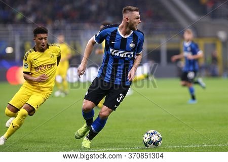 Milano, Italy. 23th October 2019. Uefa Champions League . Fc Internazionale Vs Borussia 09 Dortmund.