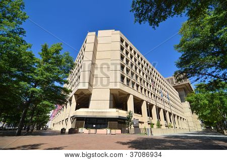 Washington DC - J. Edgar Hoover FBI Gebäude an der Pennsylvania Avenue