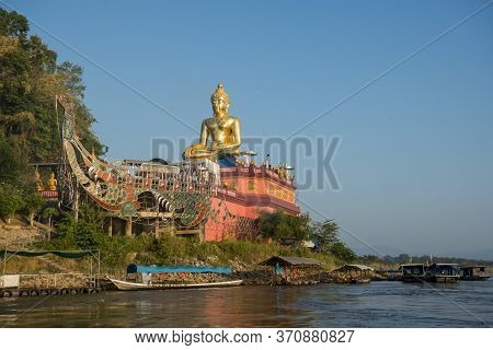 Thailand Sop Ruak Mekong Giant Buddha Temple