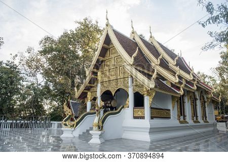 Thailand Chiang Saen Wat Phra That Chom Kitti