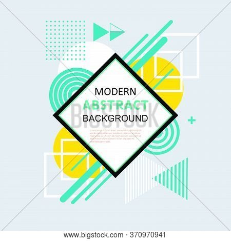 Modern Abstract Geometric Pattern Design
