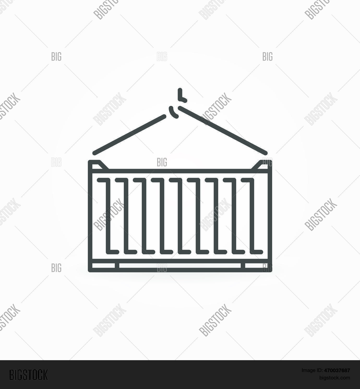 Shipping Container Vector & Photo (Free Trial) | Bigstock