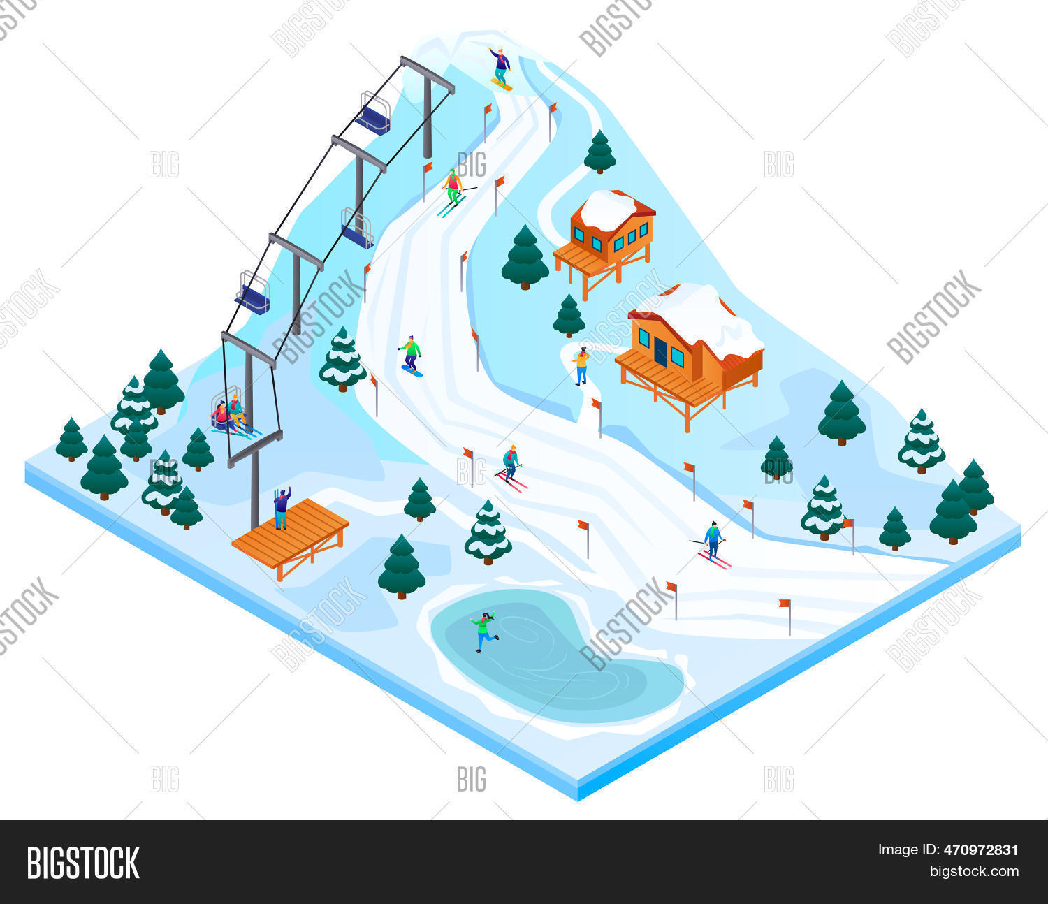 Ski Resort Concept Image & Photo (Free Trial) | Bigstock