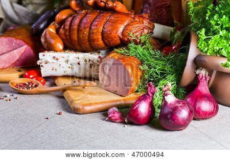 スモーク肉