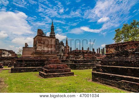 Ancient City with blue sky