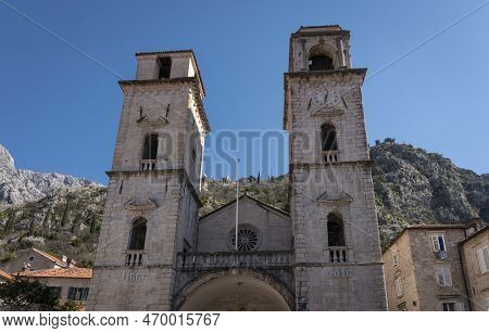 The Cathedral Of Saint Tryphon In Kotor, Montenegro