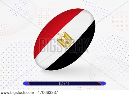 Rugby Ball Flag Egypt Vector & Photo (Free Trial) | Bigstock