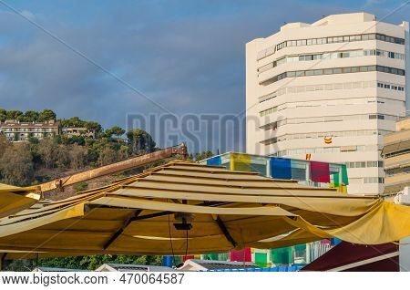 Malaga, Spain - October 12, 2021: 
