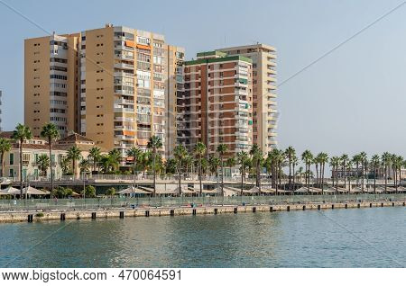 Malaga, Spain - October 12, 2021: 