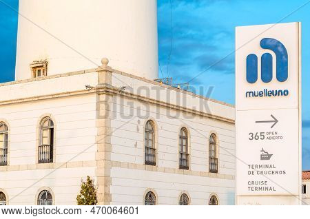 Malaga, Spain - October 12, 2021: Logo Of 