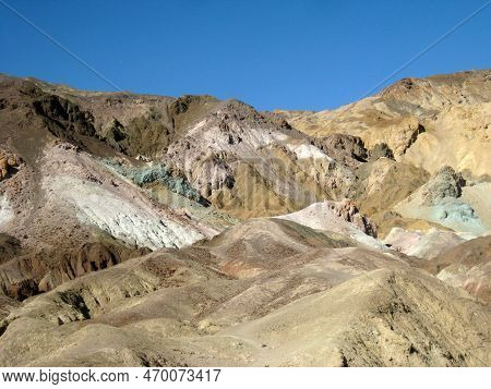 Colorful Artist Drive In Death Valley National Park