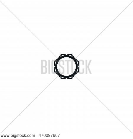 Settings Button. Settings Icon. Simple Style Engineering Poster Background Symbol. Settings Brand Lo