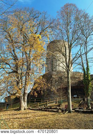 Bitov Castle, South Moravia, Czech Republic, Gothic And Renaissance Castle