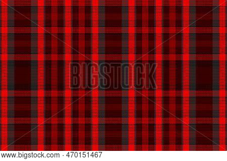 Tartan Plaid With Night Color Pattern.