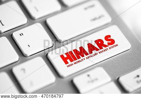 Himars - High Mobility Artillery Rocket System Is A Light Multiple Rocket Launcher, Acronym Concept 