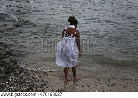 Offering On The Beach