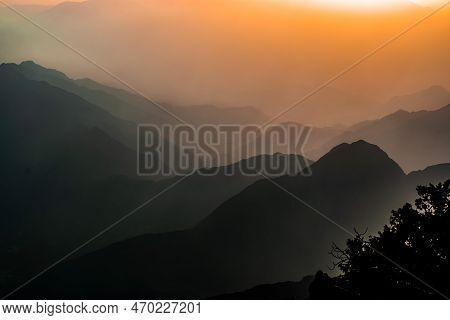 A Picture Of The Al-souda Mountains In Southern Saudi Arabia