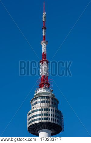 Namsan Tower In Yongsan, Seoul, South Korea
