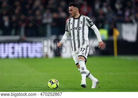 Torino, Italy. 2 February 2022 . Filip Kostic Of Juventus Fc  During The Coppa Italia Quarter-final 
