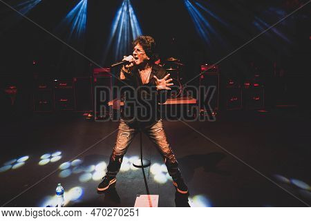 Mt. Clemens, Michigan -usa- January 28, 2023: Xyz Performing At The Emerald Theatre As Special Guest