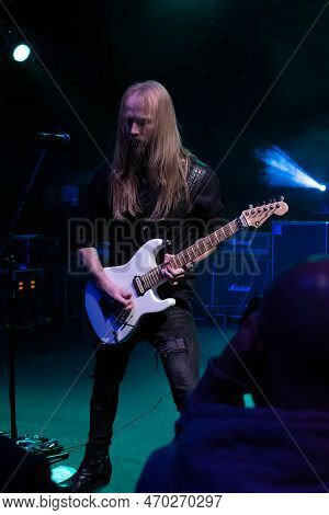 Mt. Clemens, Michigan -usa- January 28, 2023: Xyz Performing At The Emerald Theatre As Special Guest