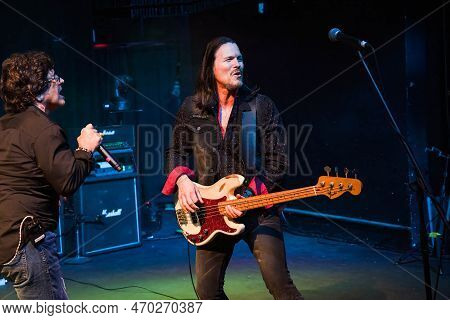 Mt. Clemens, Michigan -usa- January 28, 2023: Xyz Performing At The Emerald Theatre As Special Guest