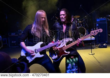 Mt. Clemens, Michigan -usa- January 28, 2023: Xyz Performing At The Emerald Theatre As Special Guest