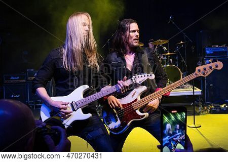 Mt. Clemens, Michigan -usa- January 28, 2023: Xyz Performing At The Emerald Theatre As Special Guest