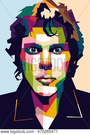 People's Eyes Glared Design Wpap Popart Illustration Artwork