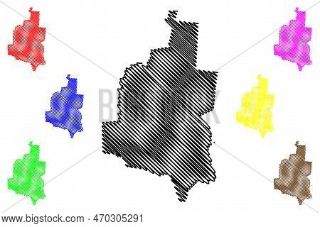 Tepezala Municipality (free And Sovereign State Of Aguascalientes, Mexico, United Mexican States) Ma