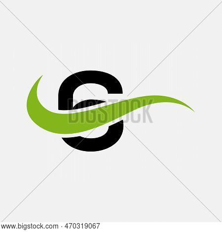 Abstract 6 Letter Modern Initial Logo Design Template