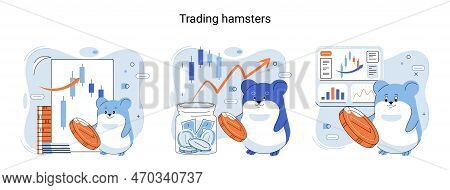 Trading Hamster, User Who Does Not Understand Economics And Finance, Dreams Of Getting Rich On Crypt