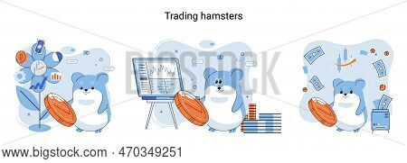 Trading Hamster, User Who Does Not Understand Economics And Finance, Dreams Of Getting Rich On Crypt