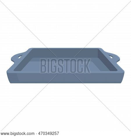 Metal Bakeware Icon Cartoon Vector. Cooking Pan. Cook Baking