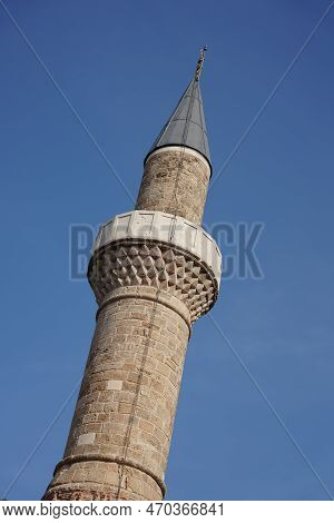 Kesik Minare Mosque In Antalya City, Turkiye