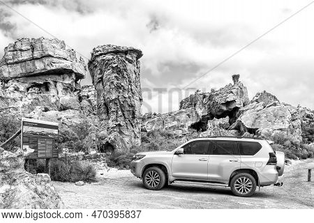 Cederberg, South Africa - Sep 5, 2022: Rock Formations At The Stadsaal Caves In The Western Cape Ced