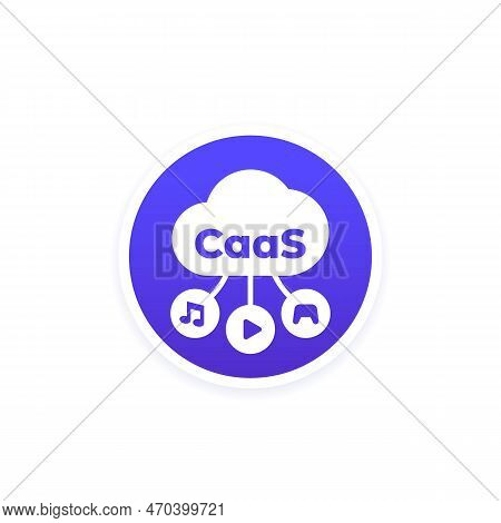 Caas Icon For Web, Content As A Service