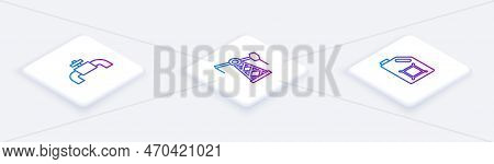 Set Isometric Line Metallic Pipes And Valve, Oil Pump Or Pump Jack And Canister For Motor Oil. White