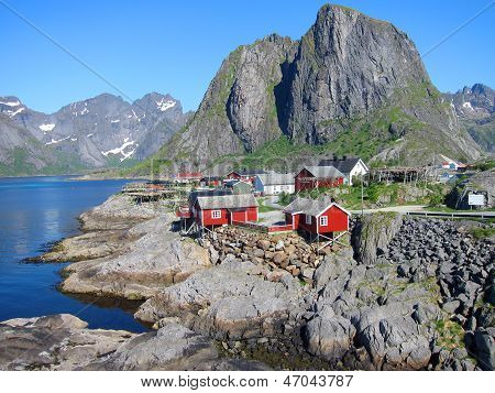 Lofoten-Insel in Norwegen
