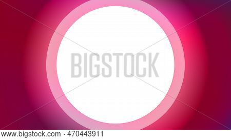 Abstract Viva Magenta Color Vector Banner. Blurred Saturated Red Pink Gradient Background. Bright Fu