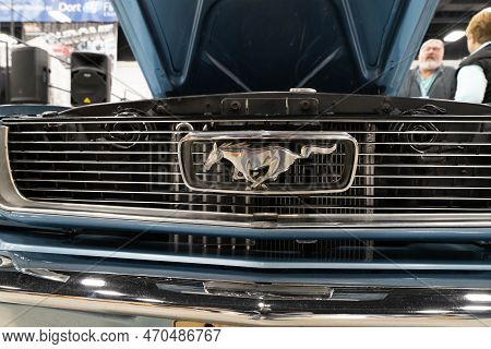 Flint, Michigan -usa- February 10, 2023:  8Th Annual Chrome And Ice Winter Indoor Autoshow At The Do