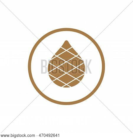 Snake Fruit Logo Vector, Salak Or Zalacca Icon Design