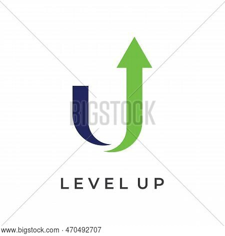 Trading Logo Template Design, Showing Stock Increase Charts. Logo For Online Trading, Business, Fina