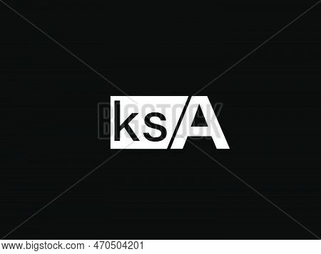Ksa Logo Graphics Vector & Photo (Free Trial) | Bigstock