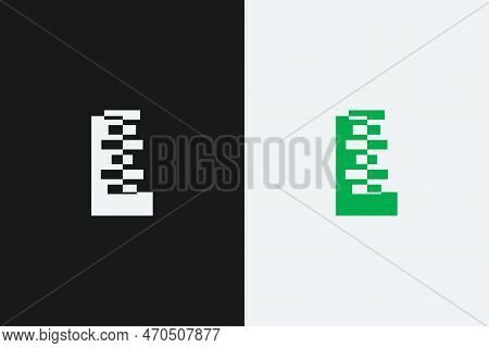 L Letter Iconic Transformation Shape Vector Logo Design. Creative Brand Logo Illustration. L Typogra