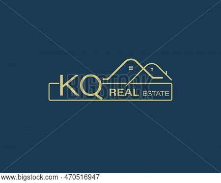 Kq Real Estate & Consultants Logo Design Vectors Images. Luxury Real Estate Logo Design